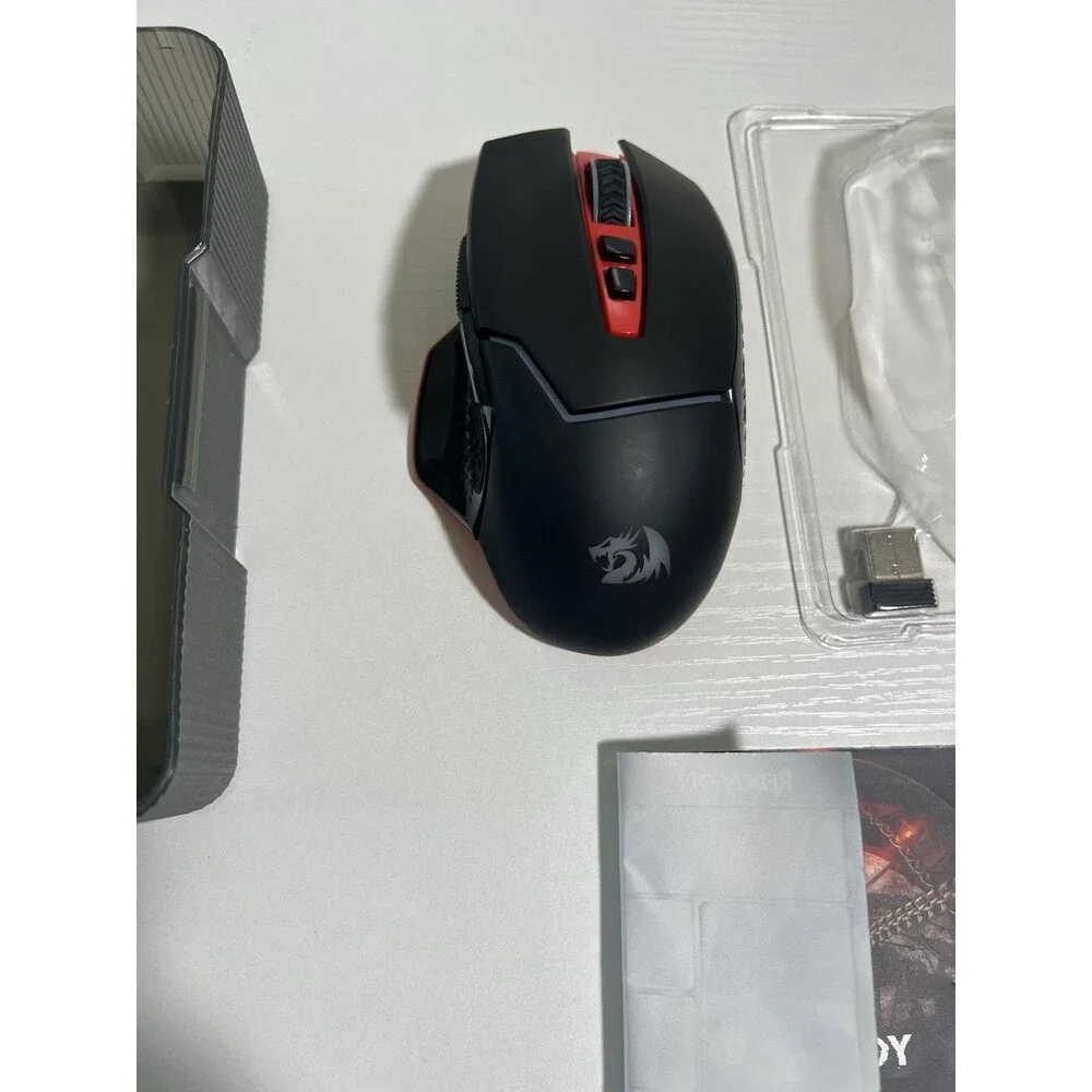 Redragon M690-1 Mirage 2 Wireless Gaming Mouse 2400 DPI Red Backlight
